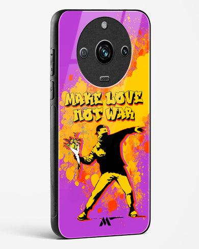 Love And Not War Glass Case Phone Cover (Realme)