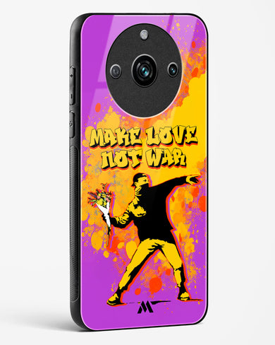 Love And Not War Glass Case Phone Cover (Realme)