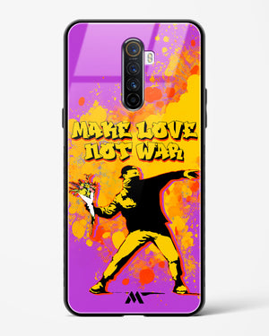 Love And Not War Glass Case Phone Cover (Realme)