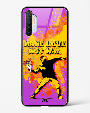 Love And Not War Glass Case Phone Cover (Realme)