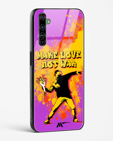 Love And Not War Glass Case Phone Cover (Realme)