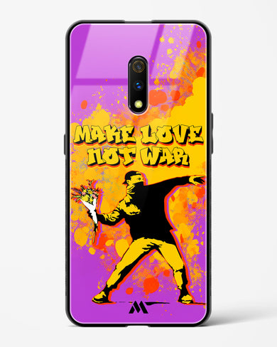 Love And Not War Glass Case Phone Cover (Realme)