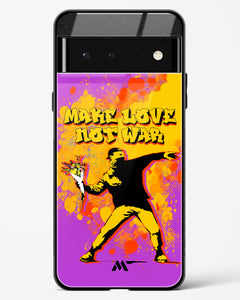Love Not War Glass Case Phone Cover (Google)