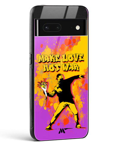 Love Not War Glass Case Phone Cover-(Google)