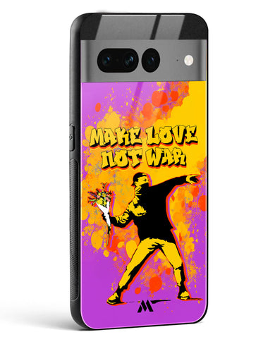 Love Not War Glass Case Phone Cover-(Google)