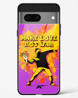 Love Not War Glass Case Phone Cover (Google)
