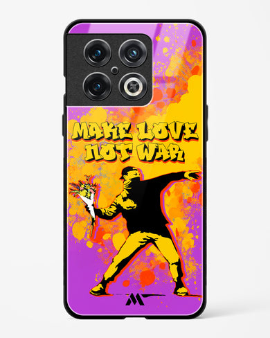 Love Not War Glass Case Phone Cover (OnePlus)