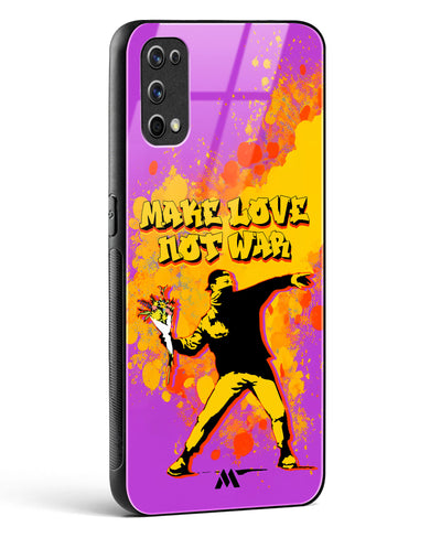 Love Not War Glass Case Phone Cover (Realme)