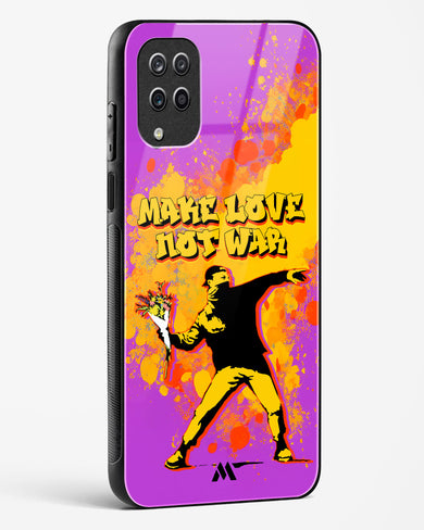 Make Love Not War Glass Case Phone Cover (Samsung)