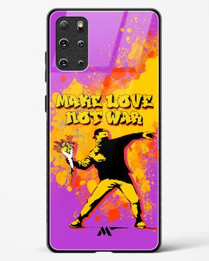 Make Love Not War Glass Case Phone Cover-(Samsung)