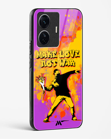 Love Not War Glass Case Phone Cover (Vivo)