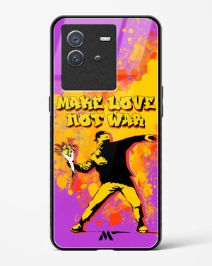 Love Not War Glass Case Phone Cover-(Vivo)