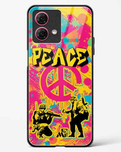 Peace Glass Case Phone Cover-(Motorola)