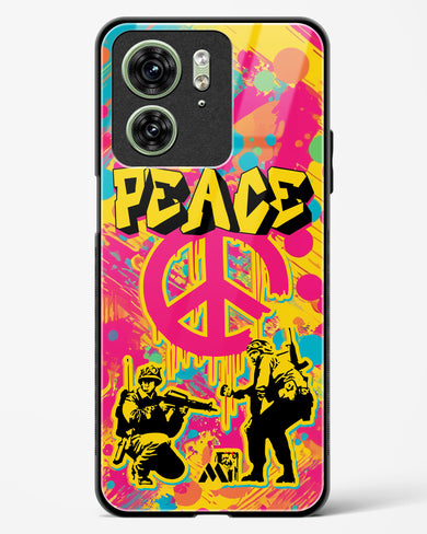 Peace Glass Case Phone Cover-(Motorola)