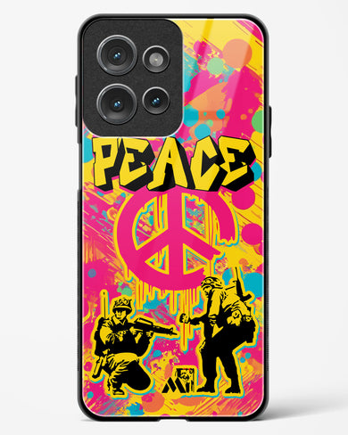 Peace Glass Case Phone Cover (Motorola)