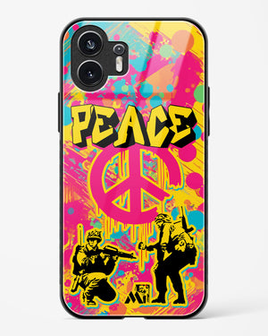 Peace Glass Case Phone Cover (Nothing)