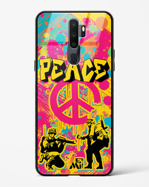 Peace Glass Case Phone Cover-(Oppo)