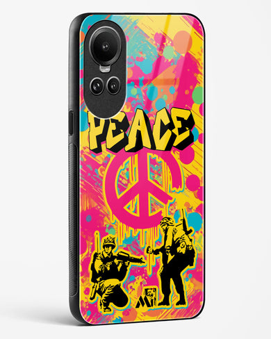 Peace Glass Case Phone Cover (Oppo)