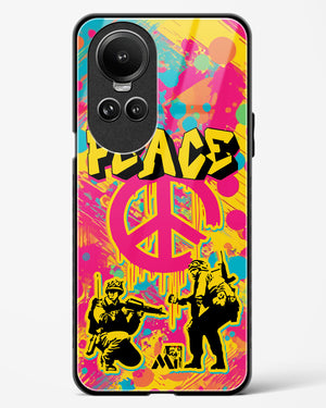 Peace Glass Case Phone Cover-(Oppo)