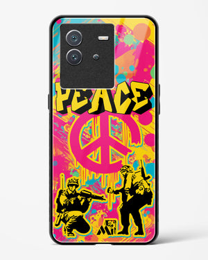 Peace Glass Case Phone Cover-(Vivo)