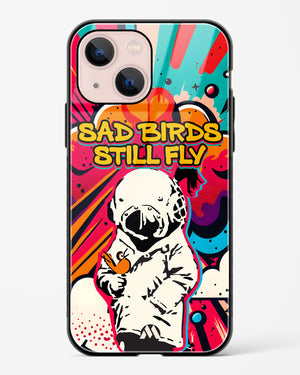 Sad Birds Still Fly Glass Case Phone Cover (Apple)