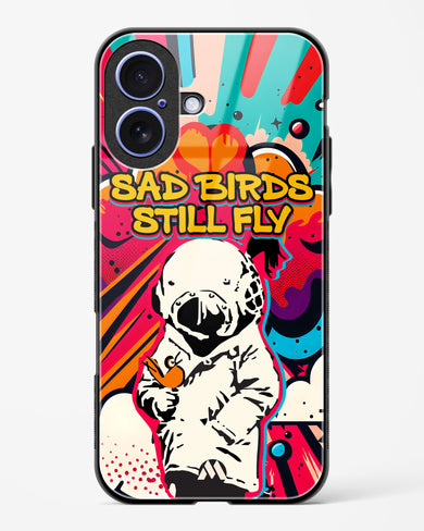 Sad Birds Still Fly Glass Case Phone Cover (Apple)