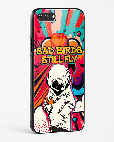 Sad Birds Still Fly Glass Case Phone Cover (Apple)