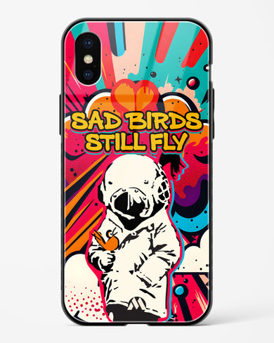 Sad Birds Still Fly Glass Case Phone Cover (Apple)