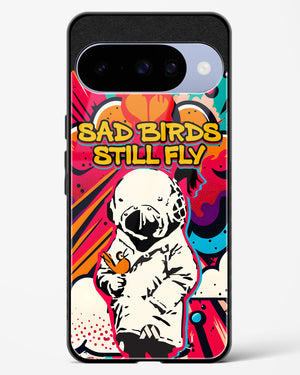 Sad Birds Still Fly Glass Case Phone Cover (Google)