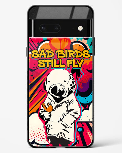 Sad Birds Still Fly Glass Case Phone Cover (Google)