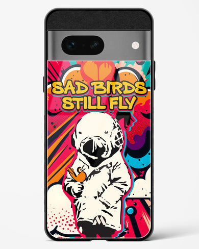 Sad Birds Still Fly Glass Case Phone Cover-(Google)