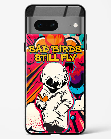 Sad Birds Still Fly Glass Case Phone Cover (Google)