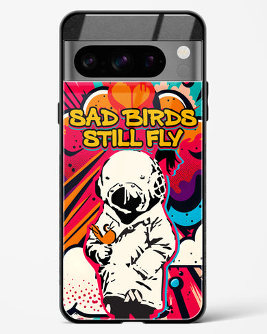 Sad Birds Still Fly Glass Case Phone Cover-(Google)