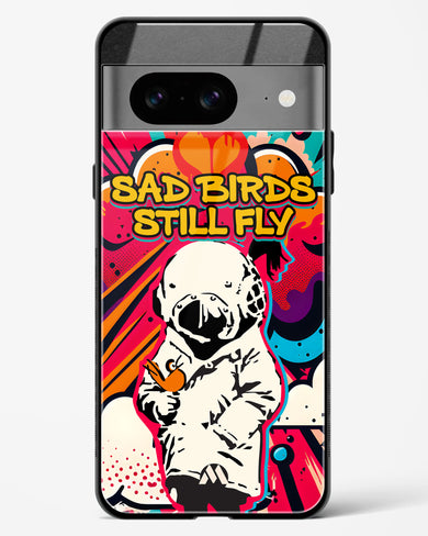 Sad Birds Still Fly Glass Case Phone Cover (Google)