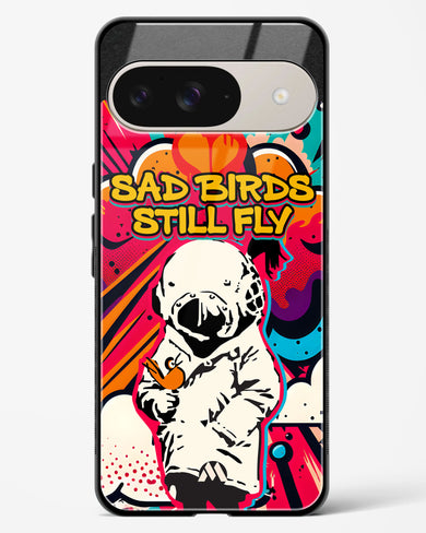 Sad Birds Still Fly Glass Case Phone Cover (Google)