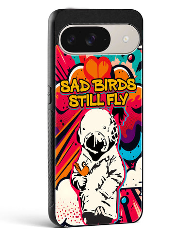 Sad Birds Still Fly Glass Case Phone Cover (Google)