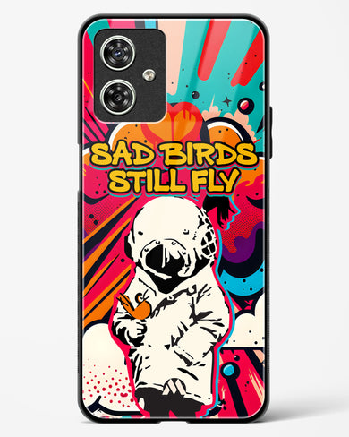 Sad Birds Still Fly Glass Case Phone Cover (Motorola)