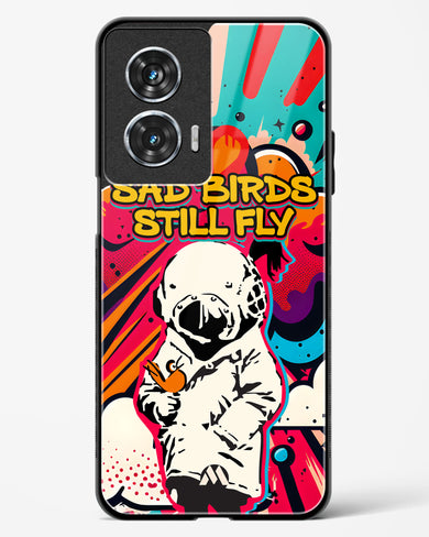 Sad Birds Still Fly Glass Case Phone Cover (Motorola)
