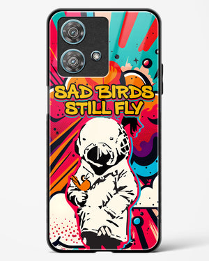 Sad Birds Still Fly Glass Case Phone Cover-(Motorola)