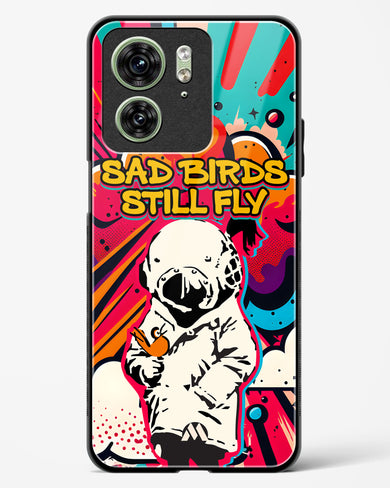 Sad Birds Still Fly Glass Case Phone Cover (Motorola)