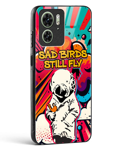 Sad Birds Still Fly Glass Case Phone Cover (Motorola)