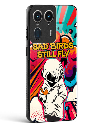 Sad Birds Still Fly Glass Case Phone Cover (Motorola)
