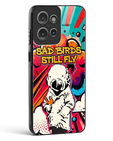 Sad Birds Still Fly Glass Case Phone Cover (Motorola)