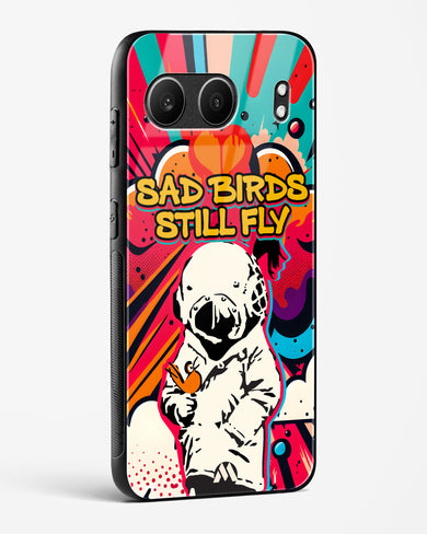 Sad Birds Still Fly Glass Case Phone Cover (OnePlus)