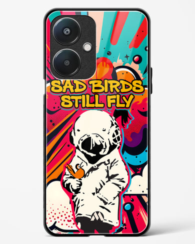 Sad Birds Still Fly Glass Case Phone Cover (Oppo)