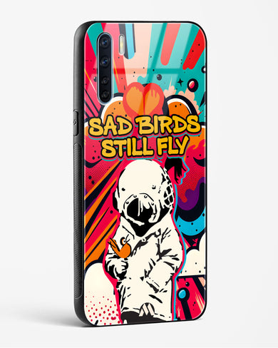 Sad Birds Still Fly Glass Case Phone Cover (Oppo)