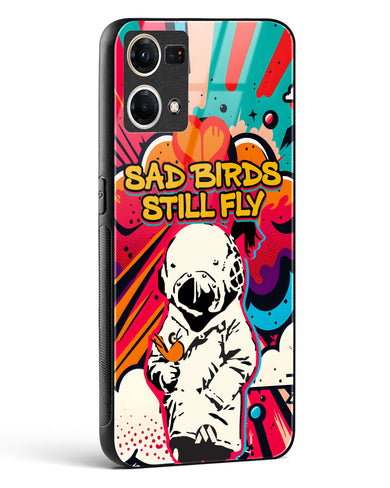 Sad Birds Still Fly Glass Case Phone Cover (Oppo)