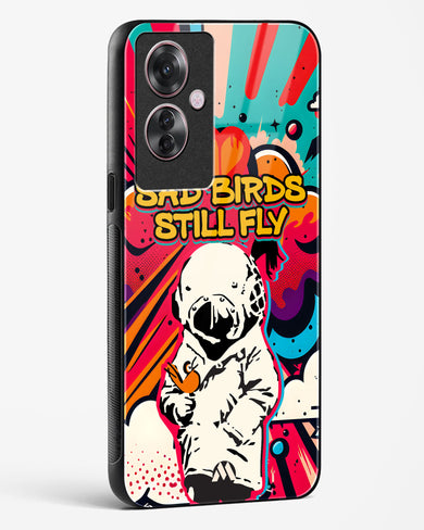 Sad Birds Still Fly Glass Case Phone Cover (Oppo)