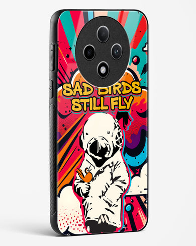 Sad Birds Still Fly Glass Case Phone Cover (Oppo)