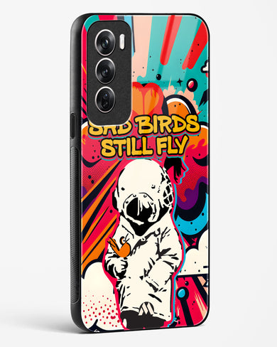 Sad Birds Still Fly Glass Case Phone Cover (Oppo)